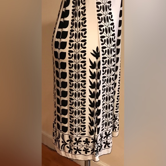 A- List By Wrapper Black and White Retro Style Halter Dress Size M - Picture 5 of 8